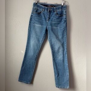 Freedom Flex Faithjoy Jean Size 10 Women Blue Medium  Elastic Waist